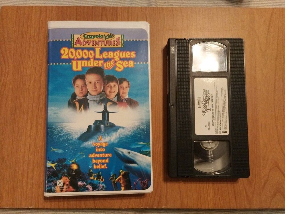Crayola Kids Adventures: 20, 000 Leagues Under the Sea (VHS, 1997)